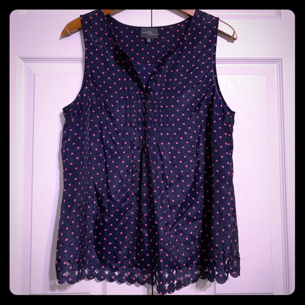 Semi-sheer Sleeveless Top